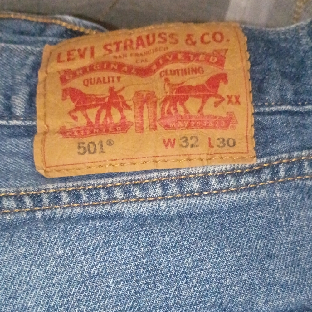 Levi's Classic Blue Men's Relaxed Jeans